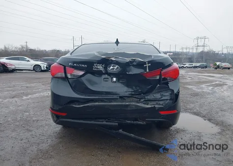 2015 Hyundai Elantra Se from USA, damaged, VIN 5NPDH4AE9FH567525